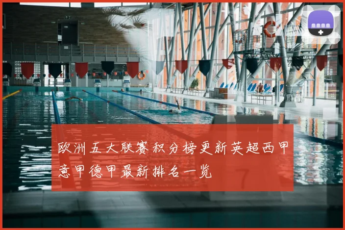 欧洲五大联赛积分榜更新英超西甲意甲德甲最新排名一览