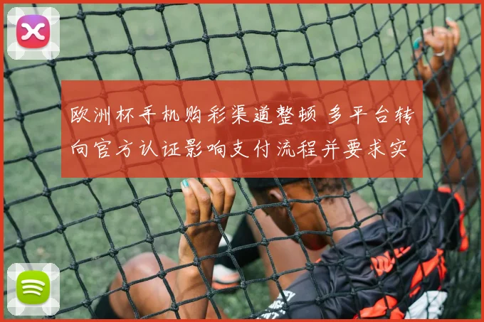 欧洲杯手机购彩渠道整顿 多平台转向官方认证影响支付流程并要求实名核验